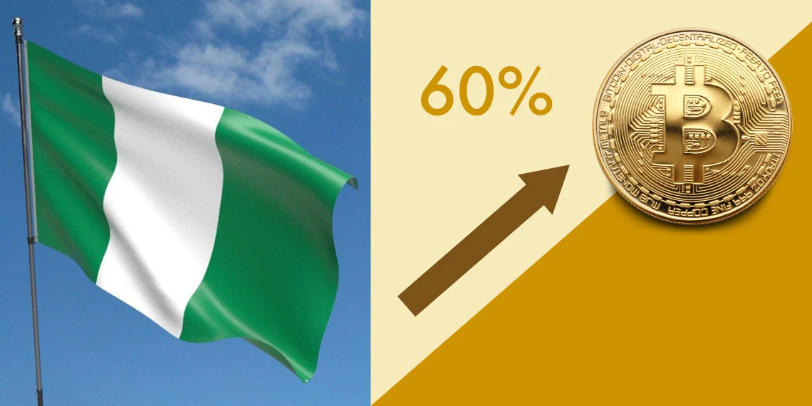 افزایش ارزش بیت کوین در نیجریه