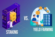 مقایسه Yield Farming و Staking