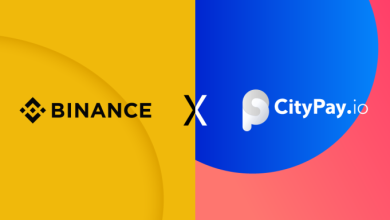 همکاری جدید بایننس با CityPay.io